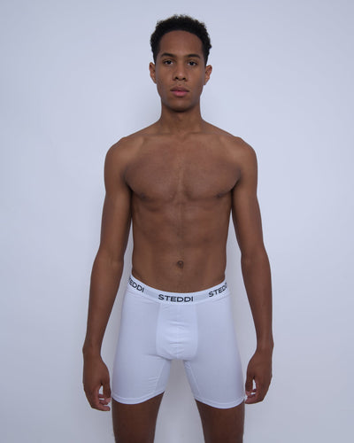 White Boxers Briefs | Men's White Boxer Briefs | steddi.co.uk