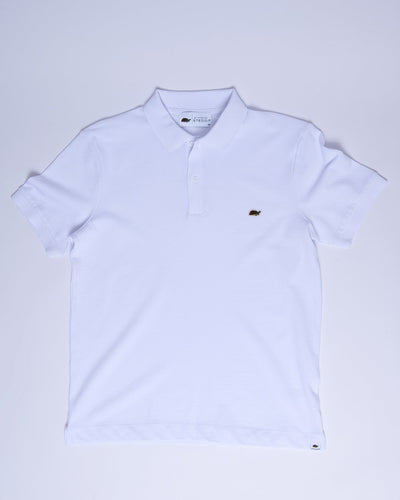 White Polo Shirt | Men's White Polo Shirt | steddi.co.uk