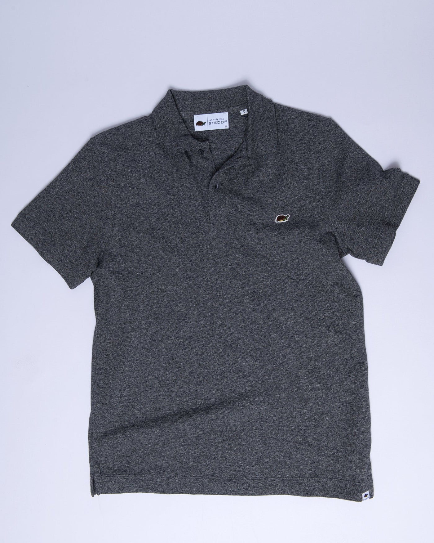 Grey Polo Shirt | Polo Grey T Shirt | steddi.co.uk