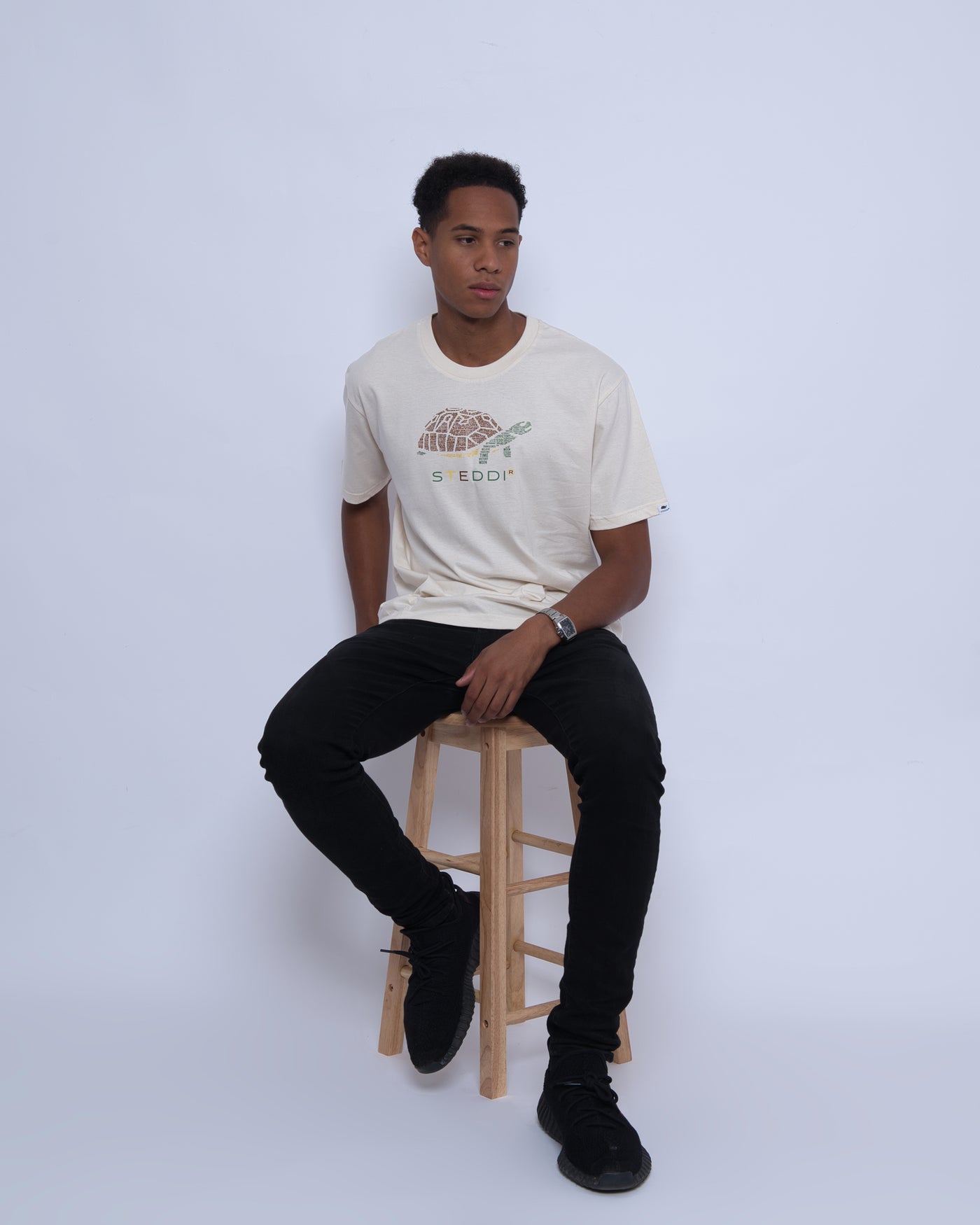 Natural Raw Steddi T Shirt | Natural Raw T Shirt | steddi.co.uk