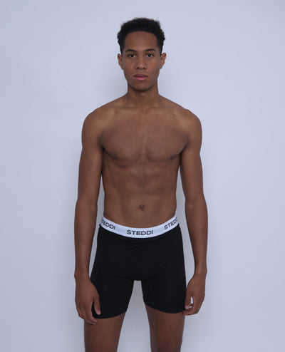 Boxer Brief Underwear | Black Boxer Briefs | steddi.co.uk