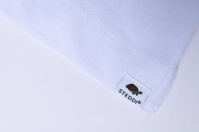 White Polo Shirt | Men's White Polo Shirt | steddi.co.uk