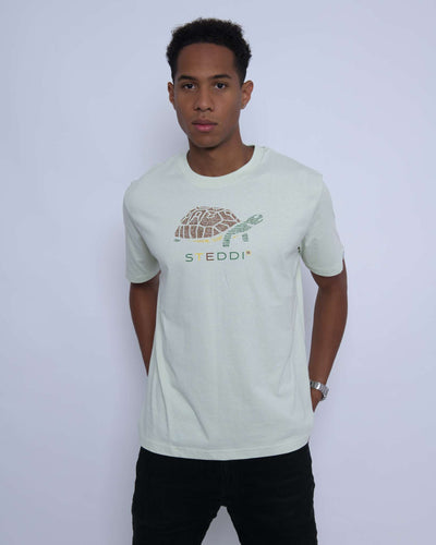 Stem Green Steddi T Shirt | Stem Green T Shirt | steddi.co.uk